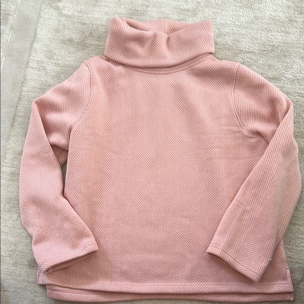 Pink Turtleneck Sweater